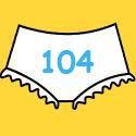 Dívčí kalhotky Novia - velikost 104